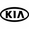 Вінілова наклейка на автомобіль - Логотип KIA