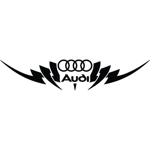 Виниловая наклейка на автомобиль - Audi Tribal v1