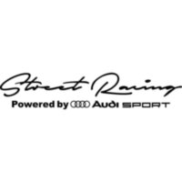 Наклейка на автомобиль - Street Racing Powered by AUDI Sport