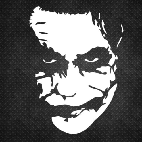 Виниловая наклейка на автомобиль - Джокер (Joker) v5