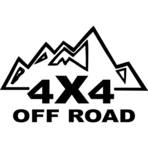 Вінілова наклейка на автомобіль - 4x4 Off Road v4