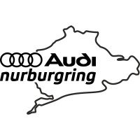 Вінілова наклейка на автомобіль - Audi Nurburgring | Ауді Нюрбургрінг