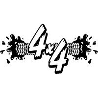 Вінілова наклейка на автомобіль - 4x4 v2