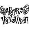 Вінілова наклейка - Happy Halloween v4 Вінілова наклейка - Happy Halloween v4