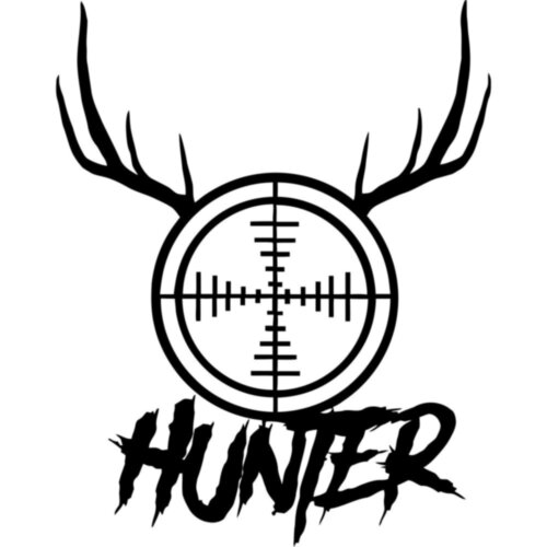Виниловая наклейка на автомобиль - Hunter | Охотник v3