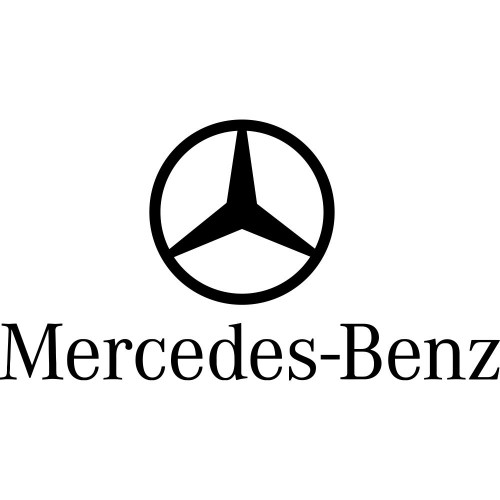 Вінілова наклейка на автомобіль - Mercedes-Benz Логотип