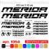 Вінілові наклейки на велосипед - набір Merida (18шт) Вінілові наклейки на велосипед - набір Merida (18шт)