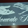 Виниловая наклейка на автомобиль - Memento mori (помни о смерти) v2 Виниловая наклейка на автомобиль - Memento mori (помни о смерти) v2