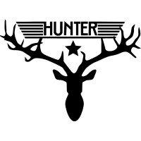 Виниловая наклейка на автомобиль - Hunter | Охотник v2
