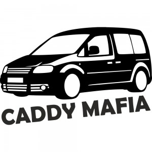 Вінілова наклейка на автомобіль - Caddy Mafia