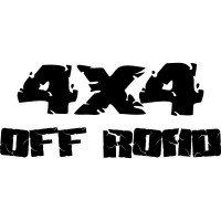 Вінілова наклейка на автомобіль - 4x4 Off Road v6