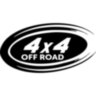 Вінілова наклейка на автомобіль - 4x4 Off Road v7