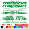 Вінілові наклейки на велосипед - набір Merida v4 (19шт)