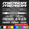 Вінілові наклейки на велосипед - набір Merida v4 (19шт)