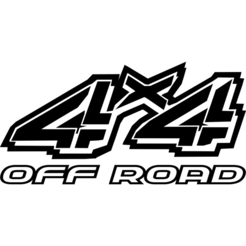 Вінілова наклейка на автомобіль - 4x4 Off Road v8