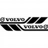 Набір вінілових наклейок на борт автомобіля - Volvo (2 шт) v2