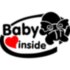 Вінілова наклейка на автомобіль - Baby inside v2 Вінілова наклейка на автомобіль - Baby inside v2