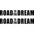 Набір вінілових наклейок на автомобіль - Road to the Dream | Дорога до Мрії Набір вінілових наклейок на автомобіль - Road to the Dream | Дорога до Мрії