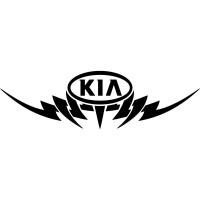 Виниловая наклейка на автомобиль - KIA Tribal