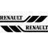 Набір вінілових наклейок на борт автомобіля - Renault (2 шт)
