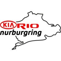 Вінілова наклейка на автомобіль - KIA Rio Nurburgring | КІА Ріо Нюрбургрінг