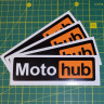 Вінілова наклейка на мотоцикл - Moto hub Вінілова наклейка на мотоцикл - Moto hub