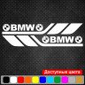 Набор виниловых наклеек на борт автомобиля - BMW (2 шт) Набор виниловых наклеек на борт автомобиля - BMW (2 шт)