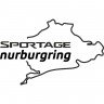 Вінілова наклейка на автомобіль - KIA Sportage Nurburgring | КІА Спортейдж Нюрбургрінг