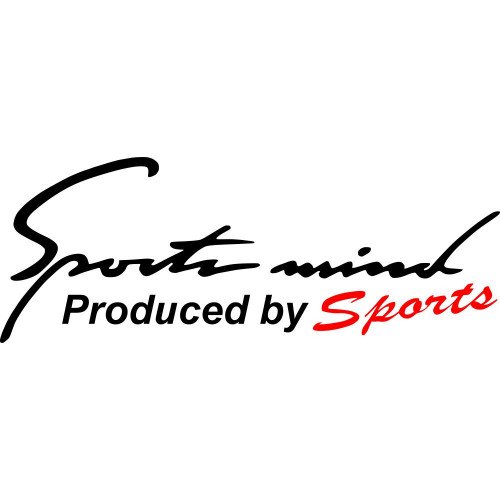 Вінілова наклейка на автомобіль - Sports mind