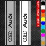 Виниловая наклейка на капот автомобиля - полоса Audi