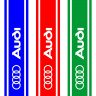 Виниловая наклейка на капот автомобиля - полоса Audi