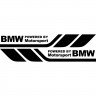 Набір вінілових наклейок на борт автомобіля - BMW (2 шт) v2