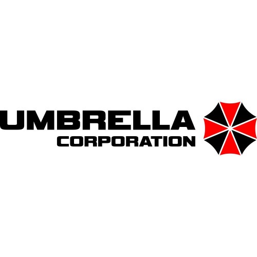 Вінілова наклейка на автомобіль - Umbrella Corporation v2