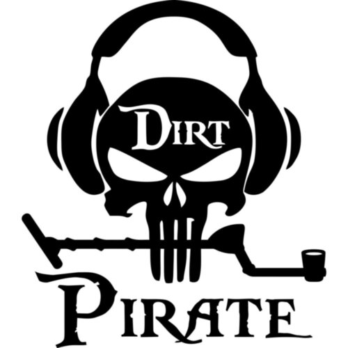 Вінілова наклейка на автомобіль - Dirt Pirate