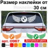 Вінілова наклейка на автомобіль - Крила BMW Вінілова наклейка на автомобіль - Крила BMW