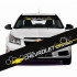 Сонцезахисна наклейка на лобове скло автомобіля - CHEVROLET, 135*20 см Сонцезахисна наклейка на лобове скло автомобіля - CHEVROLET, 135*20 см