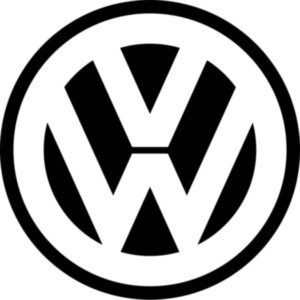 Вінілова наклейка на автомобіль - Логотип Volkswagen