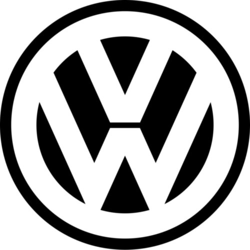 Виниловая наклейка на автомобиль - Логотип Volkswagen