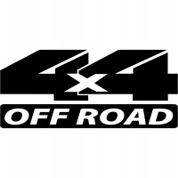 Вінілова наклейка на автомобіль - 4x4 Off Road v9