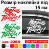 Вінілова наклейка на авто - Молодість все прощає!