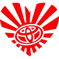 Вінілова наклейка на автомобіль - JDM Серце Toyota