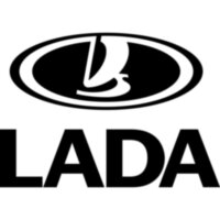 Вінілова наклейка на автомобіль - Логотип Lada /ВАЗ