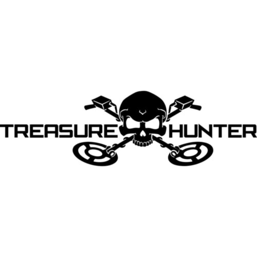 Наклейка на автомобиль - Treasure Hunter / Охотник за сокровищами