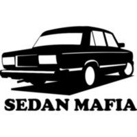 Вінілова наклейка на автомобіль - Sedan Mafia ВАЗ 2105-2107