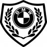 Вінілова наклейка на автомобіль - Щит BMW Вінілова наклейка на автомобіль - Щит BMW
