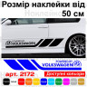 Набір вінілових наклейок на борт автомобіля - Volkswagen v2 (2 шт) Набір вінілових наклейок на борт автомобіля - Volkswagen v2 (2 шт)