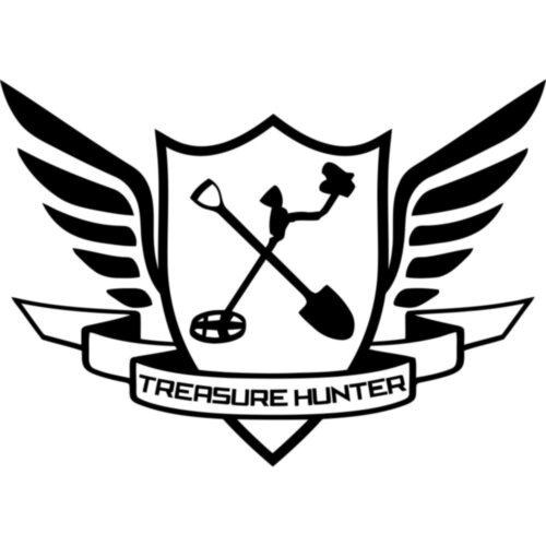 Вінілова наклейка на автомобіль - Treasure Hunter /Мисливець за скарбами v2