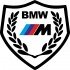 Вінілова наклейка на автомобіль - Щит M BMW Вінілова наклейка на автомобіль - Щит M BMW