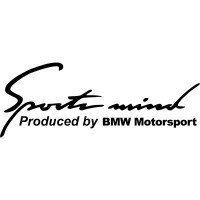 Виниловая наклейка на автомобиль - Sports mind BMW Motorsport