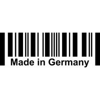 Виниловая наклейка на автомобиль - Made in Germany v2 (Штрихкод)